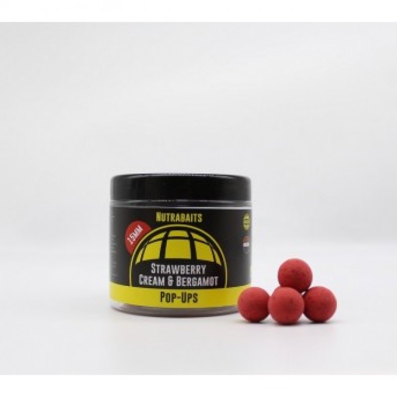 Nutrabaits Strawberry, Cream & Bergamot ShelfLife Pop Ups
